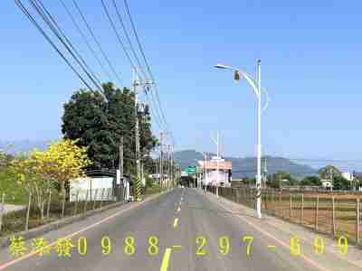 售新社區花海旁華豐街臨雙面路溫室美農地農牧用地1,868萬